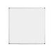 Best Value Bi-Office Whiteboard Maya, Enamel Surface, Aluminium Frame, 120 x 120 cm