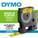 Best Value Dymo D1 Standard Labelling Tape 12mm x 7m - Black on Yellow