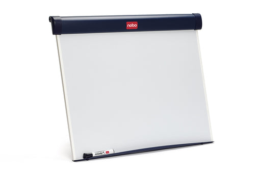 Best Value Nobo Barracuda Magnetic Whiteboard Easel, Desktop Flipchart Easel, 750 x 105 x 655 mm, White