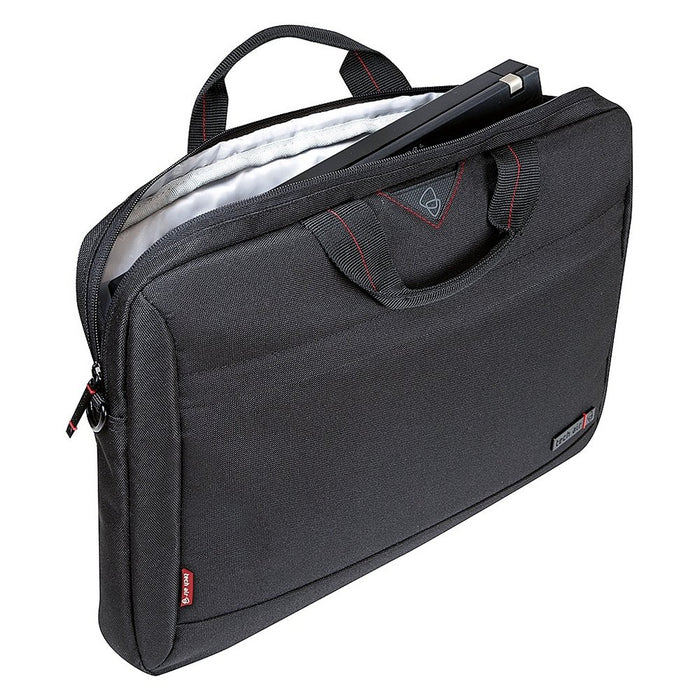Best Value Techair 1204 Toploading Modern Classic Laptop Bag for 13 - 14.1 inch Notebooks - Black