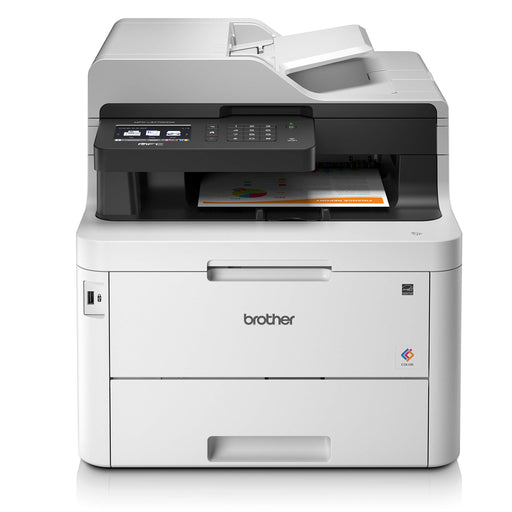Best Value Brother MFC-L3770CDW Colour Laser Printer, Wireless and PC Connected, Print, Copy, Scan, Fax and 2 Sided Printing, A4
