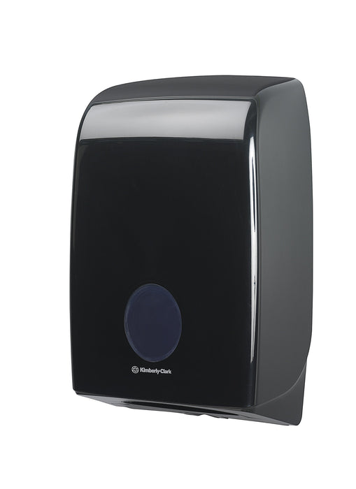 Best Value Aquarius 7171 Interleaved Folded Hand Towel Dispenser, Black, 1 x 1 Dispenser