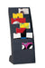 Best Value Fast Paper Literature Display Holder Curved 8x20mm Compartments 5.9Kg W443xD350xH1083mm Black Ref 285.01