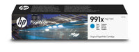 Best Value HP M0J90AE 991X High Yield Original PageWide Cartridge, Cyan, Pack of 1