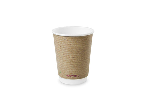 Vegware Cup 12Oz Dbl Wall Krft Pk500