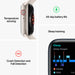 Apple Watch Series 8 (GPS + Cellular) - 41 mm - graphite stainless steel - smart watch with milanese loop - wrist size: 130-180 mm - 32 GB - Wi-Fi, LTE, Bluetooth, UWB - 4G - 42.3 g