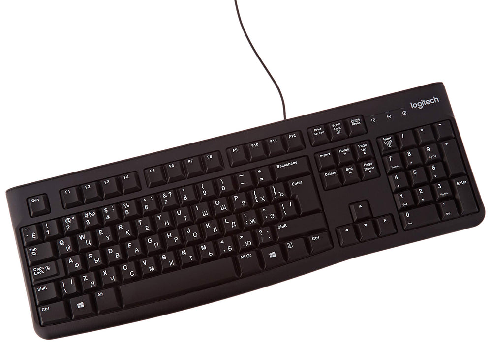 Logitech K120 - Keyboard - USB - Russian