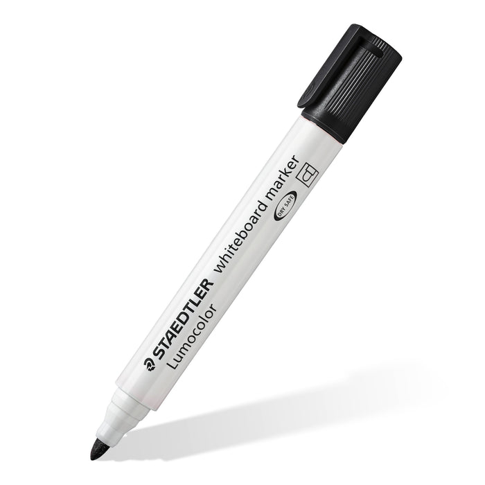 Best Value STAEDTLER 351-9 Lumocolor Whiteboard Marker with Bullet Tip - Black, Pack of 10