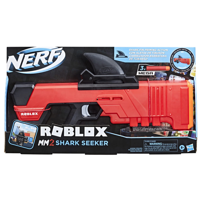 NERF Roblox MM2 Shark Seeker Blaster //F2489