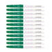 Best Value Pilot Frixion Colors Erasable Fibre Tip Colouring Pen - Green, Pack of 12