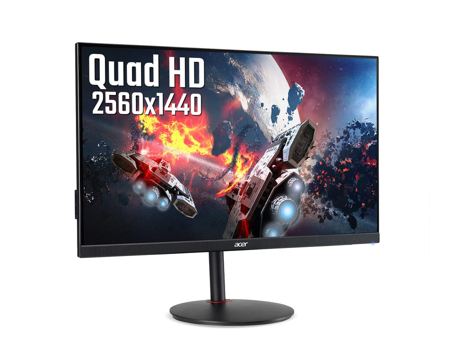 Acer Nitro XV272X 27 Inch 2560 x 1440 Quad HD Resolution IPS Panel FreeSync DisplayPort HDMI USB LED Gaming Monitor