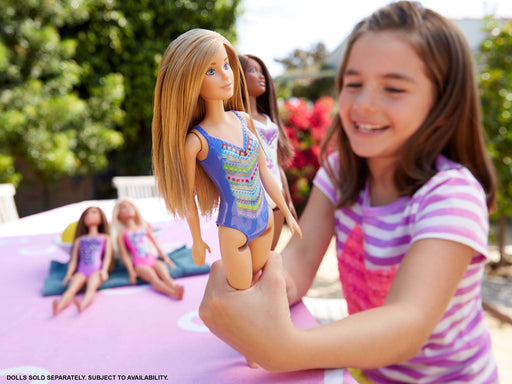 Barbie Blue Brunette Beach Doll /FJD97 (UK Sales Only)