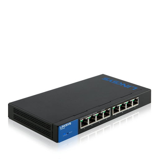 Best Value Linksys LGS308 Business 8 Port Desktop Gigabit Managed Smart Network Switch