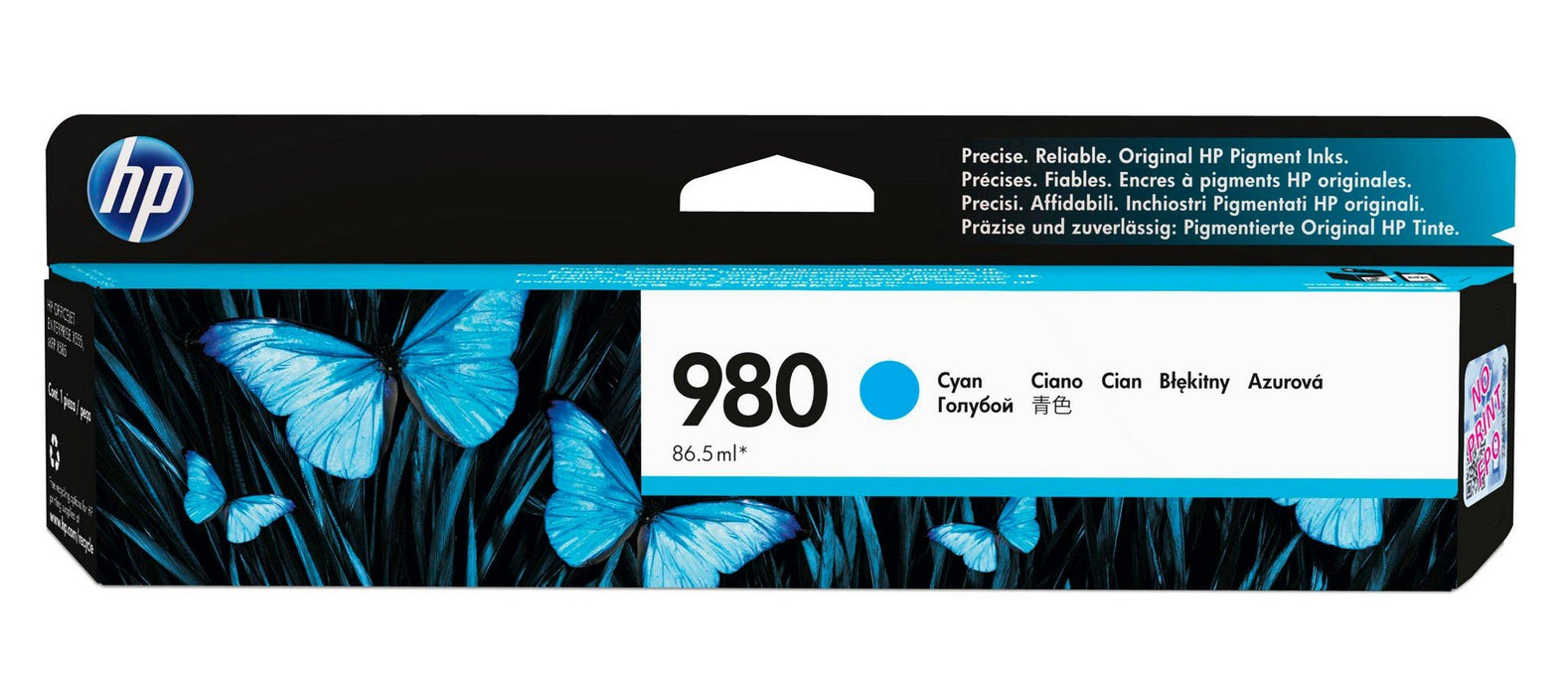 Best Value HP D8J07A 980 Original Ink Cartridge, Cyan, Pack of 1