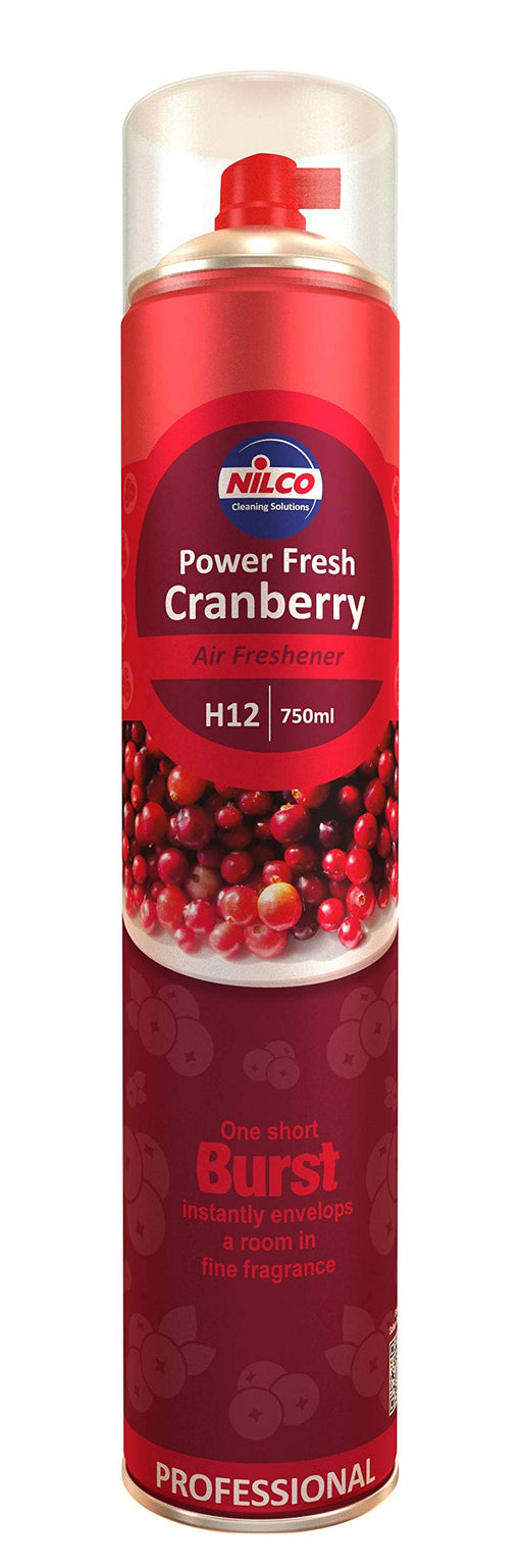 Best Value Nilco SVTN750CSP 750ml Power Fresh Air Freshener - Cranberry