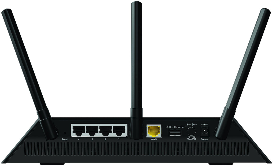NETGEAR R6400 - Wireless router - 4-port switch - GigE - 802.11a/b/g/n/ac - Dual Band