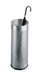 Best Value Durable Atlanta Umbrella Stand Tubular Metal Perforated 28.5 Litre - Silver Ref A2900-02618