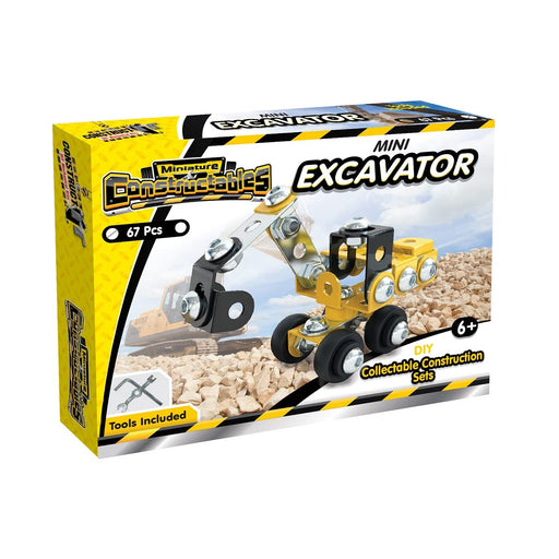 Construct It - DIY Construction Kit - Mini Excavator