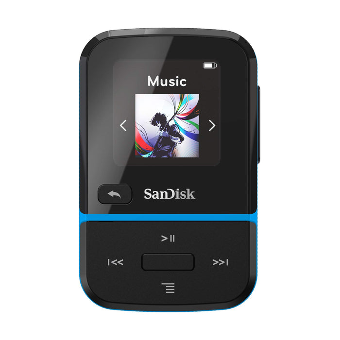 SanDisk Clip Sport Go - Digital player - 32 GB - blue