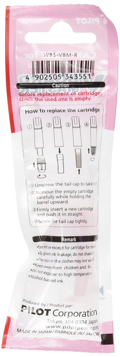 Best Value Pilot Refill for Begreen Recycled V Board Master Marker Bullet/Chisel Tip - Red, Box of 12