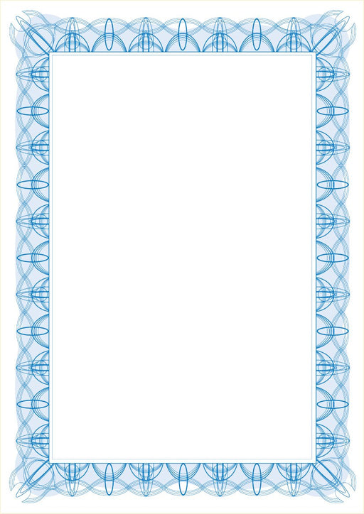 Best Value Computer Craft 755595 Certificate Papers with Foil Seals 90gsm A4 Reflex Blue Ref CCC2000 [Pack of 30]