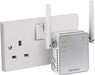 Best Value NETGEAR Wi-Fi Range Extender EX2700 - Coverage up to 600 sq.ft. and 10 devices with N300 Wireless Signal Booster and Repeater (up to 300Mbps speed), and Compact Wall Plug Design with UK Plug