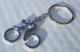 Best Value Sportslight Cyclists Key Ring, Gift Boxed, Chrome, 30x 40mm