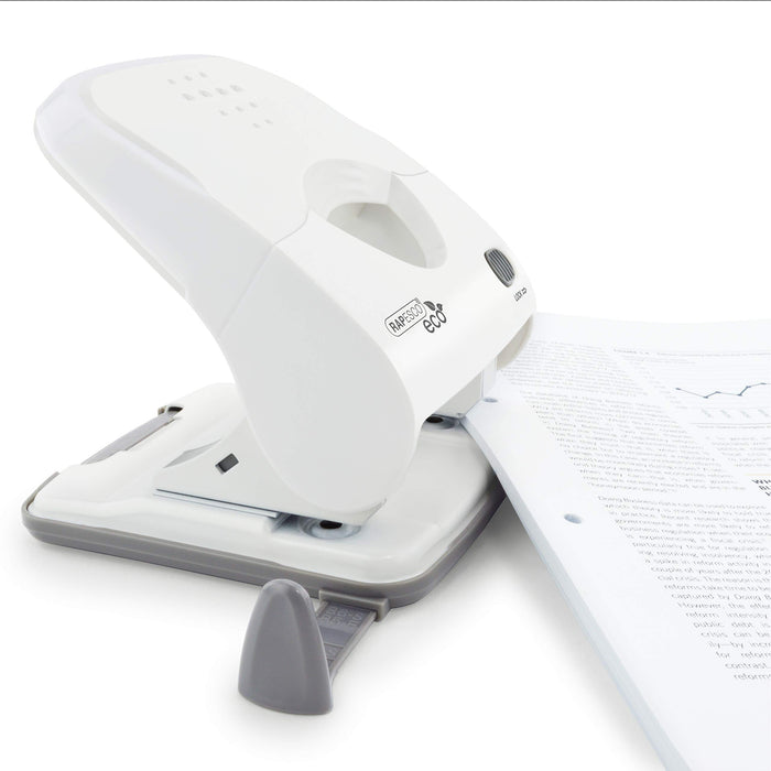 Best Value Rapesco ECO X5-40ps Less Effort 2 Hole Punch (40 Sheets) (White)