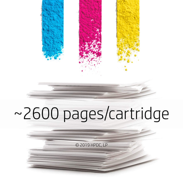 Best Value HP CF370AM 305A Original LaserJet Toner Cartridges, Cyan/Magenta/Yellow, Pack of 3