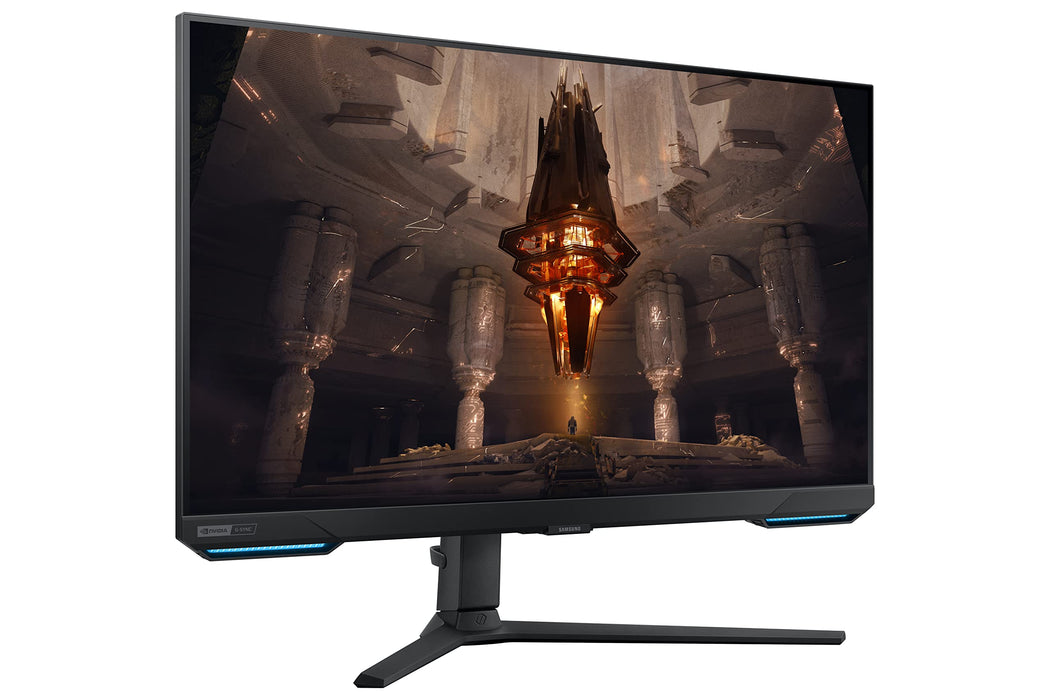 Samsung Odyssey G7 S32BG700EU - G70B Series - LED monitor - Smart - gaming - 32" - 3840 x 2160 4K @ 144 Hz - IPS - 350 cd/m² - 1000:1 - DisplayHDR 400 - 1 ms - 2xHDMI, DisplayPort - speakers - black