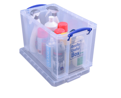 Best Value Really Useful Storage Box 24 Litre Clear