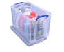 Best Value Really Useful Storage Box 24 Litre Clear