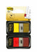 Best Value Post-it Index Flags 25mm Red & Yellow 2 x 50 Pk