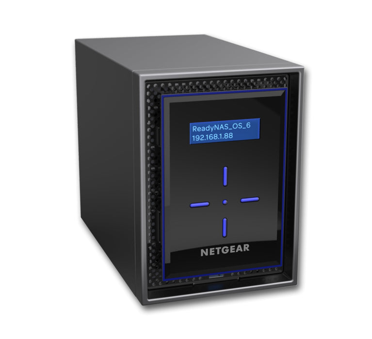 NETGEAR ReadyNAS 422 - NAS server - 2 bays - RAID 0, 1, 5, 6, 10, JBOD - RAM 2 GB - Gigabit Ethernet - iSCSI support