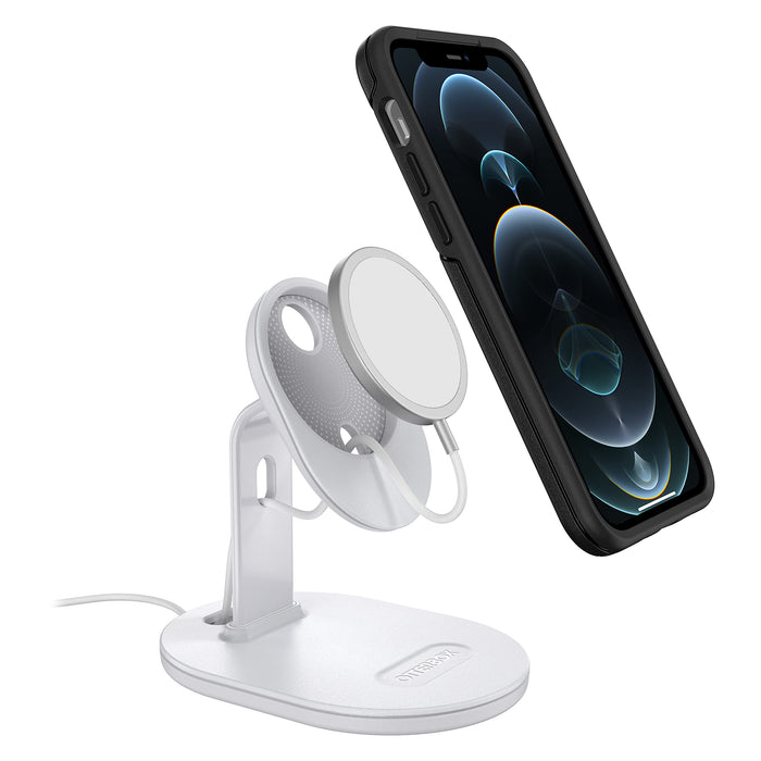OtterBox Magnetic Wireless Charge Pad Holder Cloud Dream - white