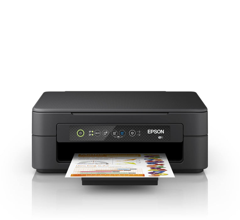 Epson Expression Home XP-2200 - Multifunction printer - colour - ink-jet - A4/Legal (media) - up to 8 ppm (printing) - 50 sheets - USB, Wi-Fi - black