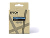 Epson  LK-6LBJ Black  on Matte Blue Tape Cartridge 24mm - C53S672082