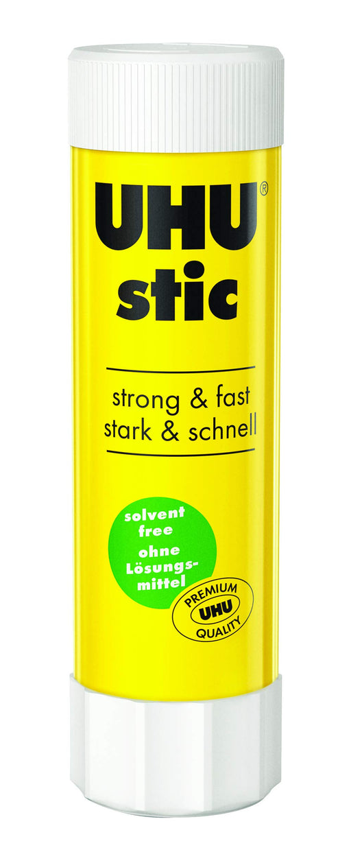 Best Value UHU 11746 Stic Glue Stick Solid Washable Non-toxic 40g Ref 45621 [Pack of 12]