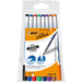 Best Value BIC Velleda 1721 Whiteboard Pens - Assorted Colours, Pouch of 8