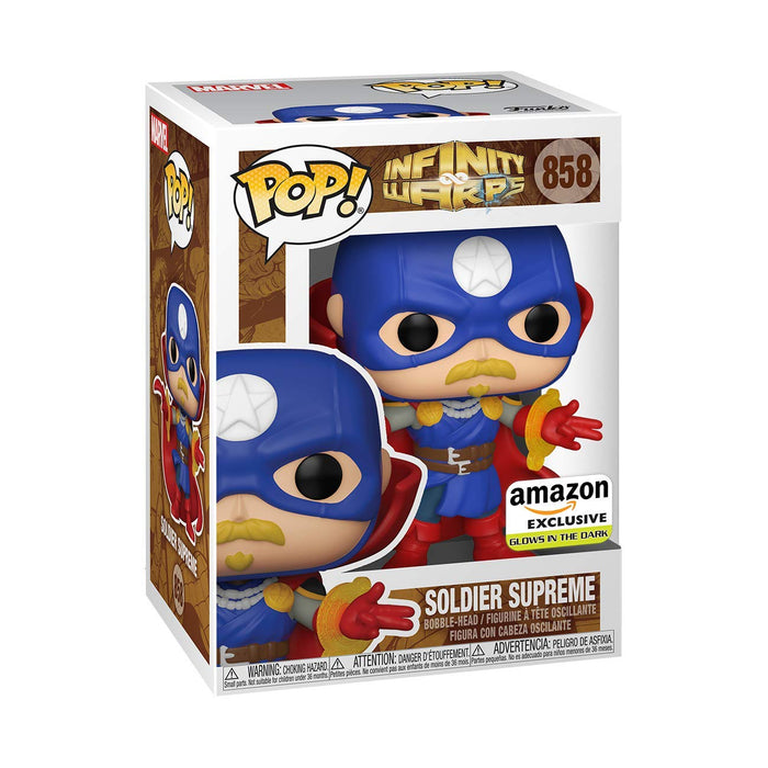 POP! Marvel: Infinity Warps - Soldier Supreme (Glow in the Dark) (Exc.) - 858 //56340