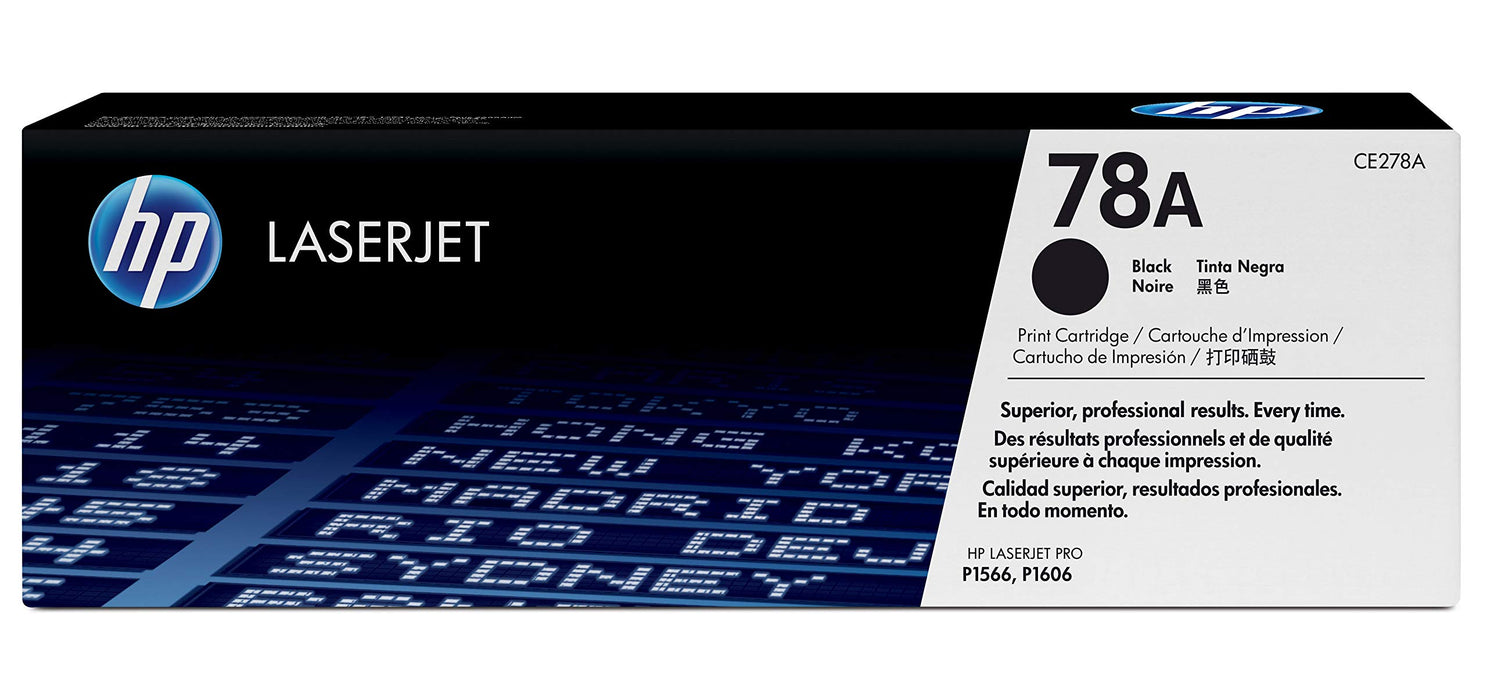 Best Value HP CE278A 78A Original LaserJet Toner Cartridge, Black, Pack of 1