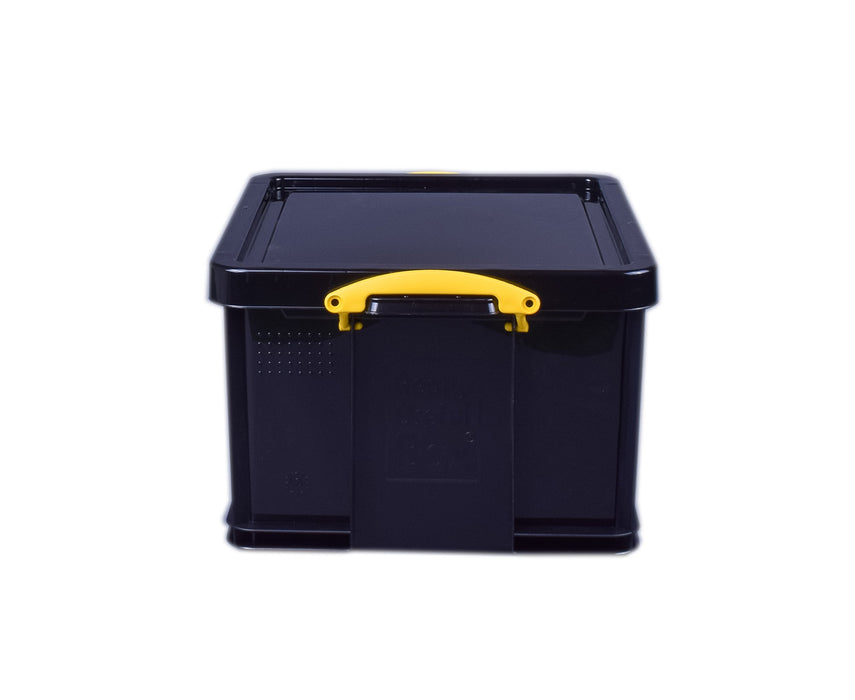 Best Value Really Useful Storage Box 42 Litre Solid Black