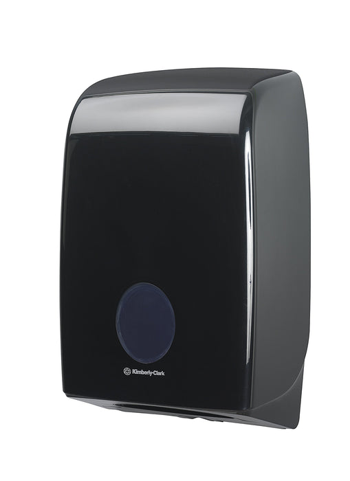 Best Value Aquarius 7171 Interleaved Folded Hand Towel Dispenser, Black, 1 x 1 Dispenser