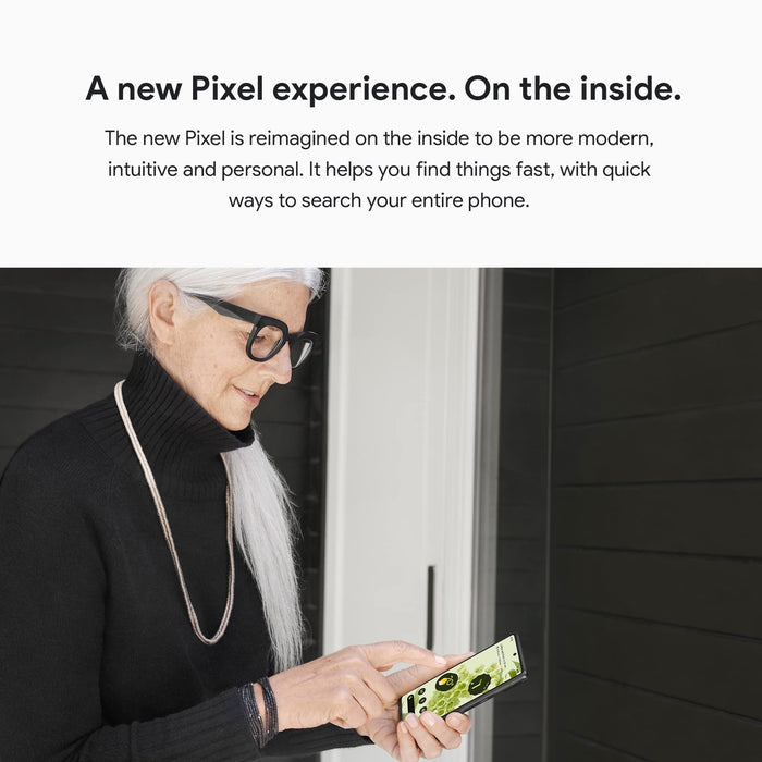 Google Pixel 6 - 5G smartphone - dual-SIM - RAM 8 GB / Internal Memory 128 GB - OLED display - 6.4" - 2400 x 1080 pixels (90 Hz) - 2x rear cameras 50 MP, 12 MP - front camera 8 MP - stormy black