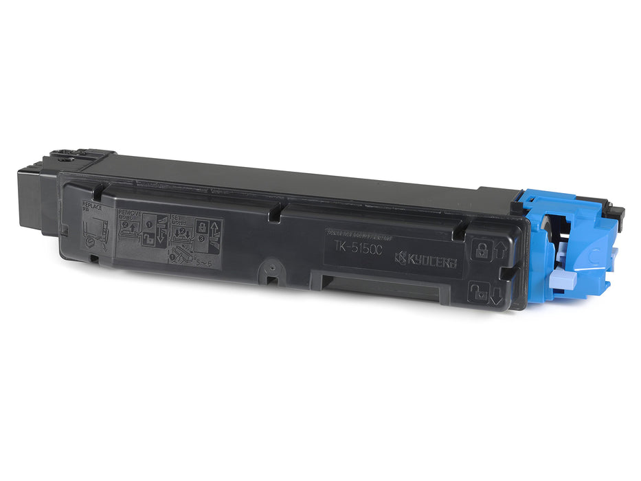 Best Value Kyocera TK-5150C Toner Cyan, 10.000 Pages, Original Premium Printer Cartridge 1T02NSCNL0 for ECOSYS M6035cidn, M6535cidn, P6035cdn