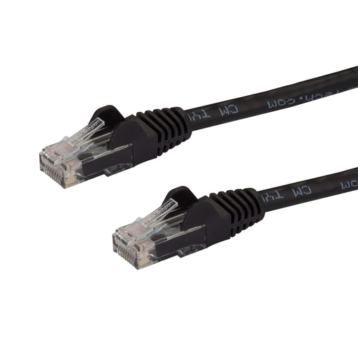 Best Value StarTech 7m Gigabit Snagless RJ45 UTP Cat6 Patch Cable with 7m Patch Cord - Black