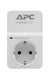 APC SurgeArrest Essential - Surge protector - AC 230 V - output connectors: 1 - Germany - white