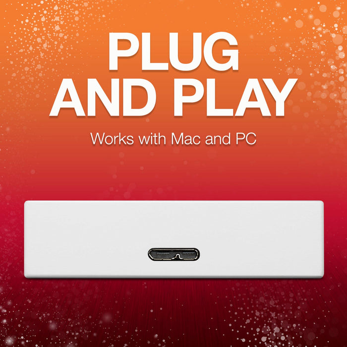 Best Value SEAGATE HDD External 4TB Plus Portable USB3 Red