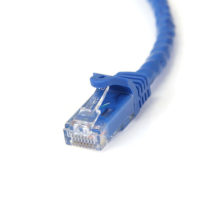 Best Value StarTech.com Cat6 Ethernet Cable - 100 ft - Blue - Patch Cable - Snagless Cat6 Cable - Long Network Cable - Ethernet Cord - Cat 6 Cable - 100ft (N6PATCH100BL)