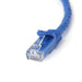 Best Value StarTech.com Cat6 Ethernet Cable - 100 ft - Blue - Patch Cable - Snagless Cat6 Cable - Long Network Cable - Ethernet Cord - Cat 6 Cable - 100ft (N6PATCH100BL)